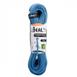 Lina dynamiczna Beal STINGER Unicore 9,4 mm x 50 m Dry Cover Blue